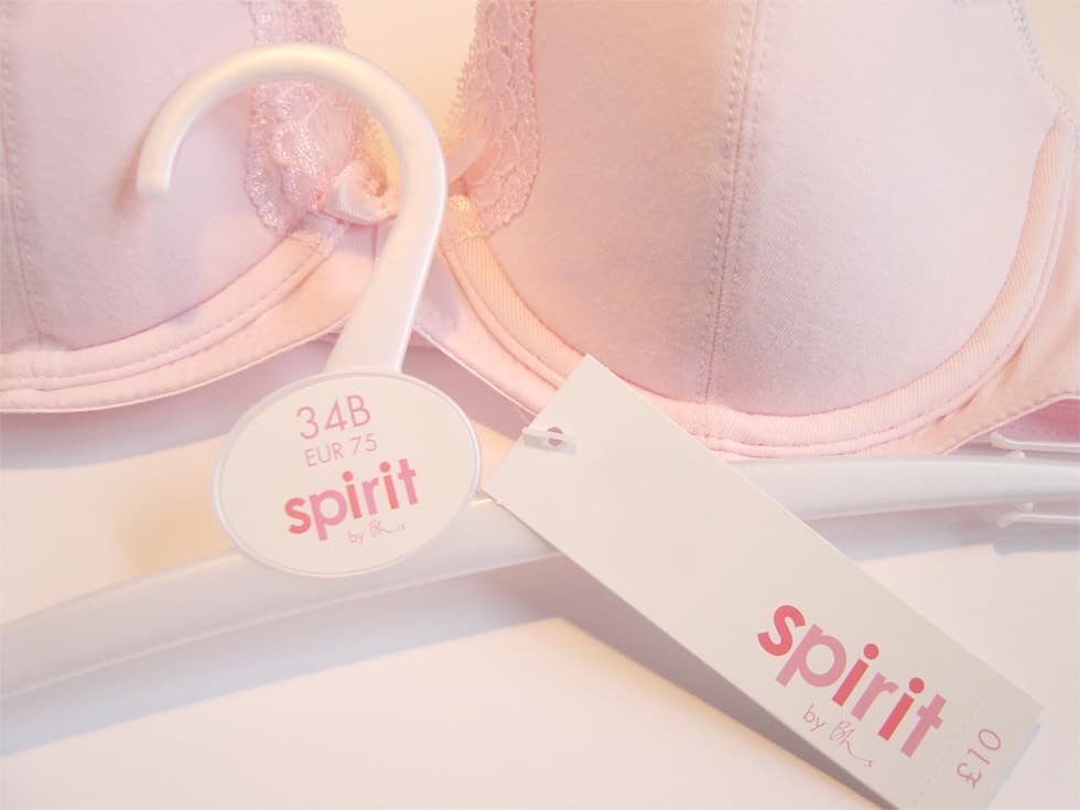 New Spirit teen lingerie brand identity for Bhs by Paul Cartwright Branding.