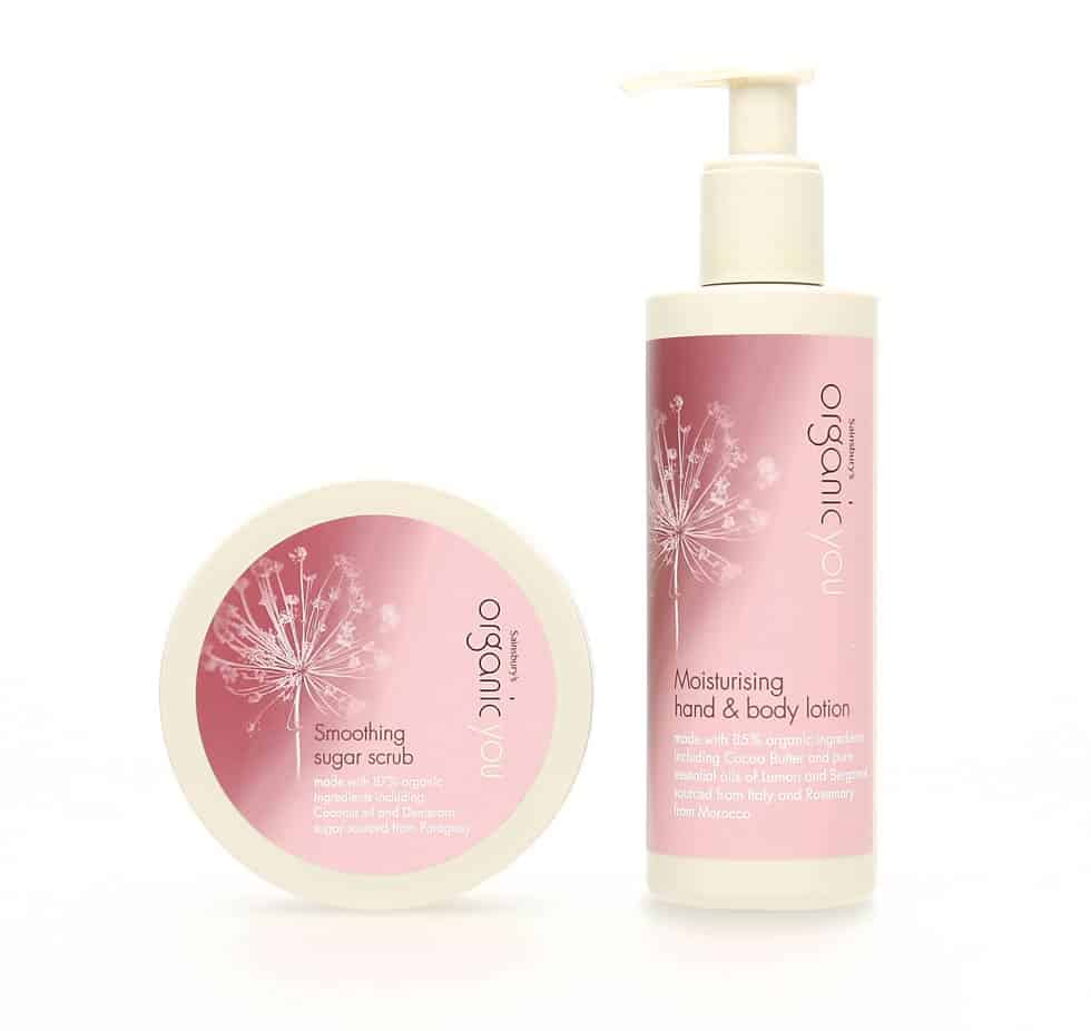 Organic You toiletries range identity for Sainsbury's