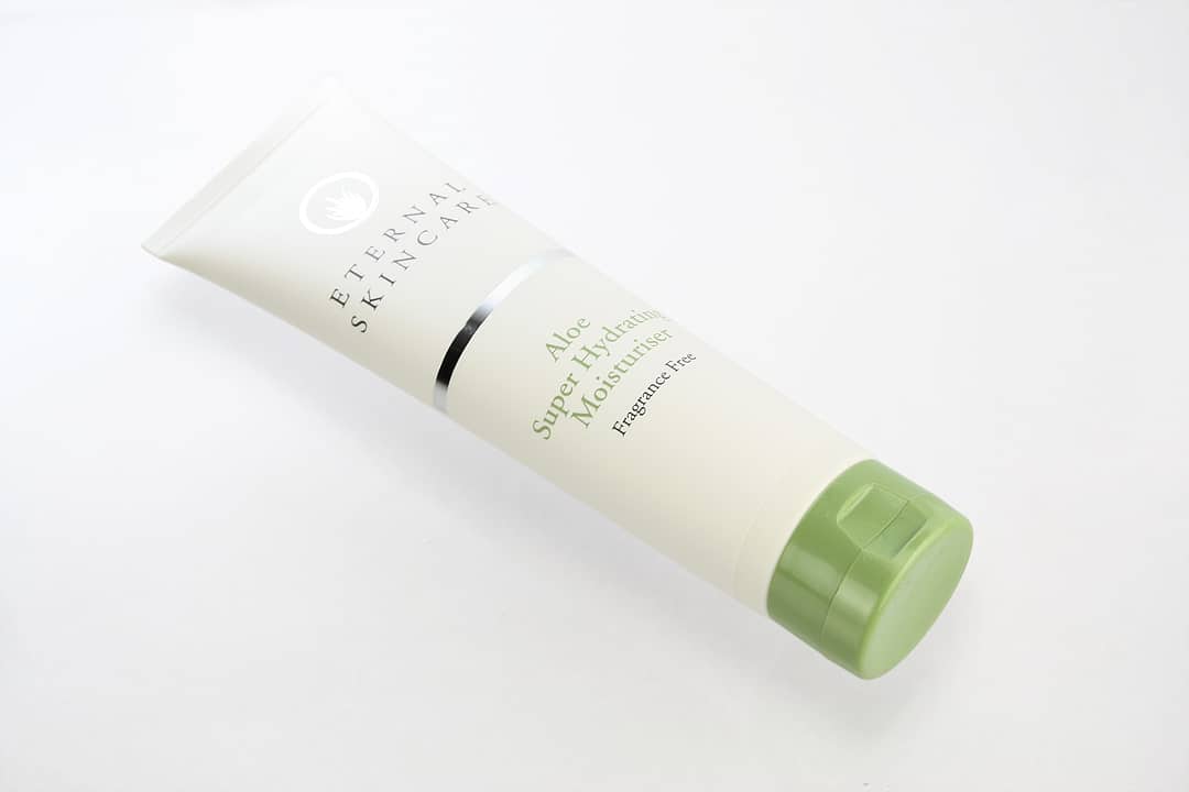 Product graphics for Eternal Skincare's moisturiser product – designed by Paul Cartwright Branding.