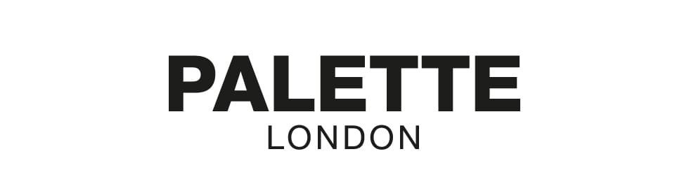 Palette London nail varnish product identity logo design by Paul Cartwright Branding.