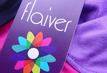 Flaiver women's fashion brand logo design.