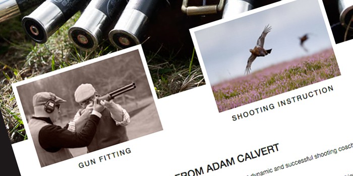 Adam Calvert Shooting logo design.