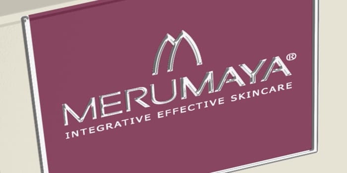 Merumaya skincare packaging identity development 2016 by Paul Cartwright Branding.