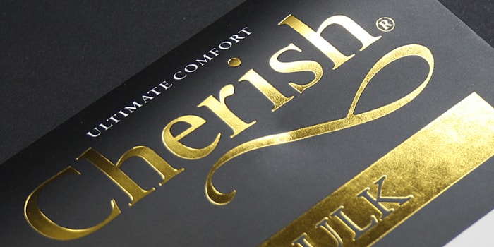 Packaging graphics and logo design for Cherish hair extensions packaging.