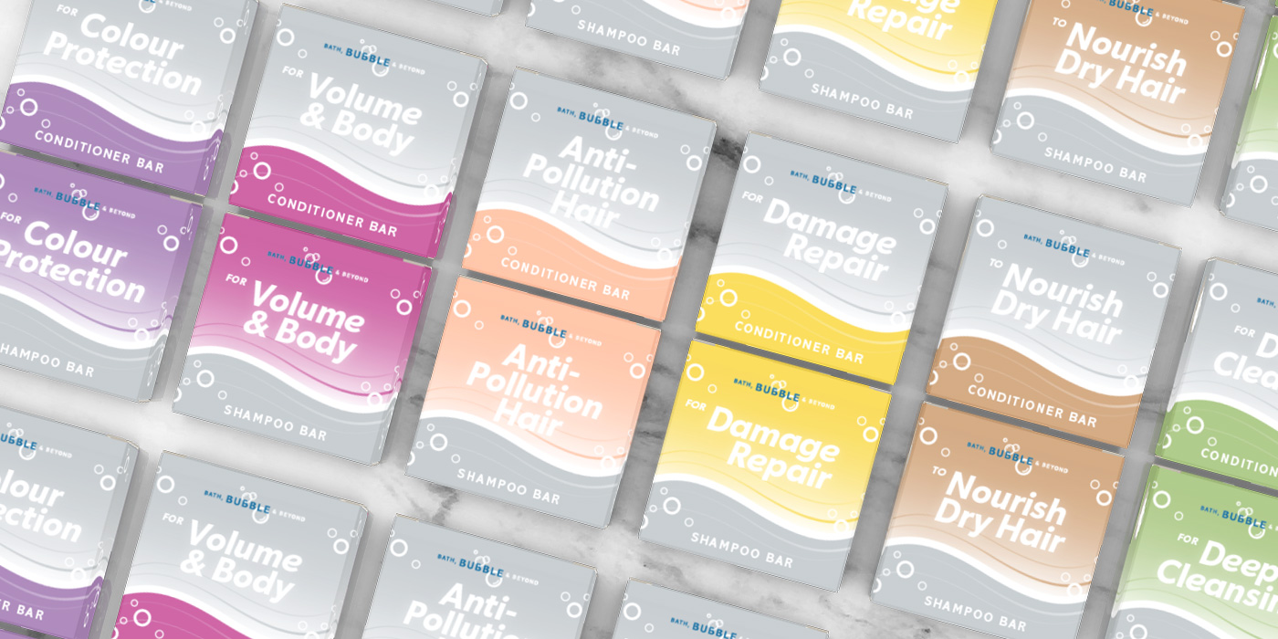 Shampoo bar carton packaging graphics design by Paul Cartwright Branding.